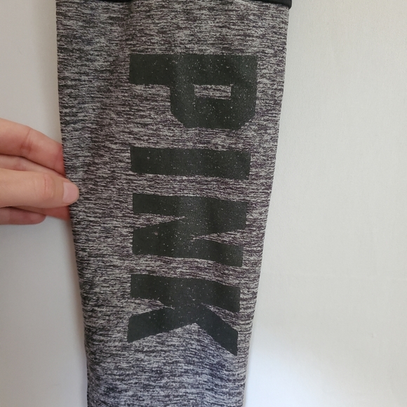 PINK Charcoal Ultimate Work Out Legging size S - Picture 4 of 6